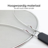 Anti Spatdeksel - Diameter 29 cm - Vaatwasserbestendig - Past op de meeste pannen