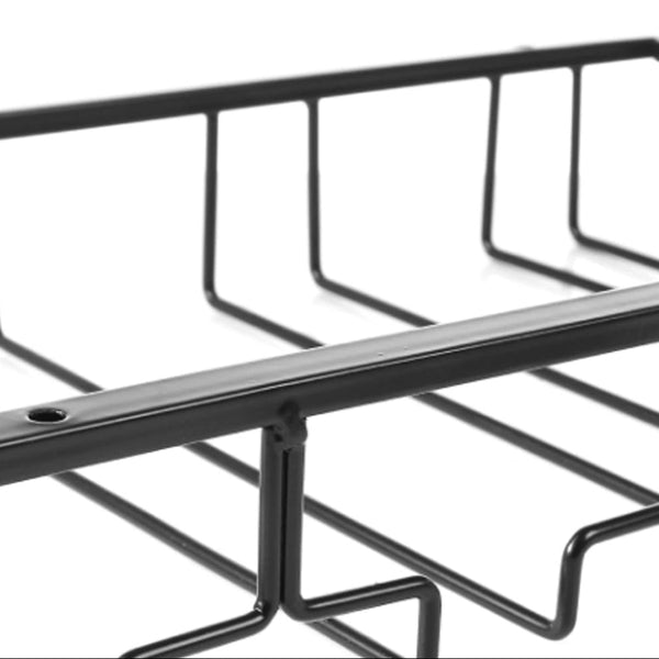 Ophangrek Wijnglazen - Zwart - 18 glazen - Wijnglazenhouder - Glazenrek