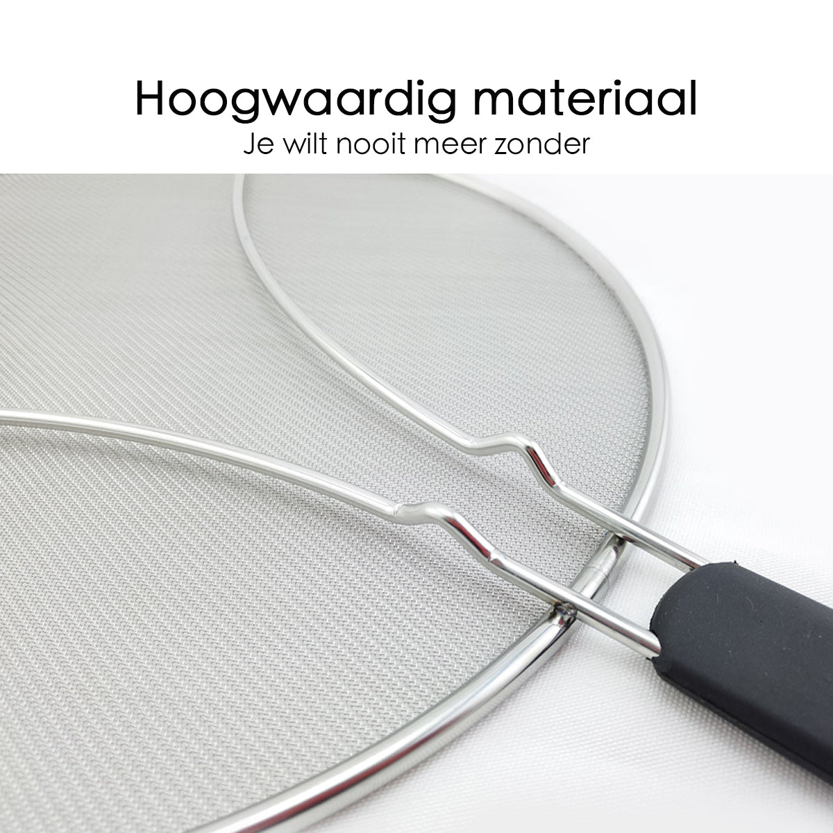 Anti Spatdeksel - Diameter 33 cm - Vaatwasserbestendig - Past op de meeste pannen