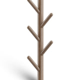 Wandkapstok 5 Haken Bruin