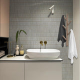 Wandkapstok 5 Haken Bruin