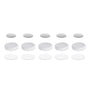 Afstandsbediening Houder Magnetisch - 5 Stuks - Wit - AB Houder- Houder voor Afstandsbediening voor aan de Muur - Remote Controll Holder