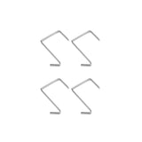 Schoenenkast Hangend - Schoenenzak 24 vakken - Opbergen van Schoenen aan Deur - Zwart - Wit