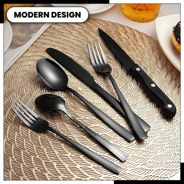Bestekset Zwart