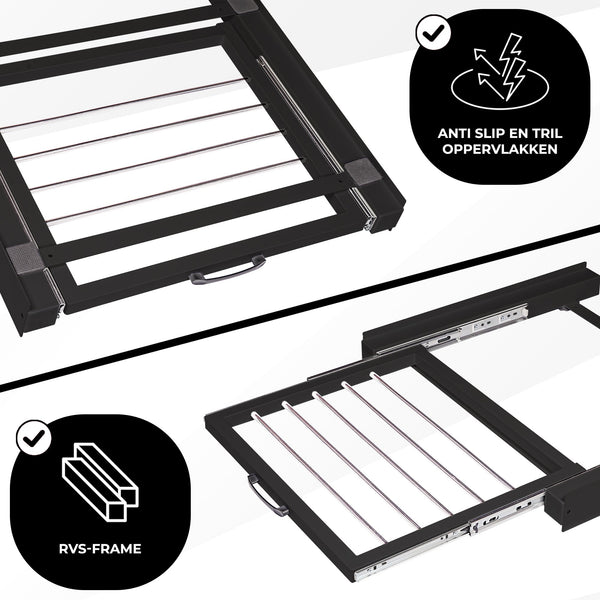 Wasmachine-droger Tussenstuk