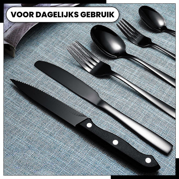Bestekset Zwart