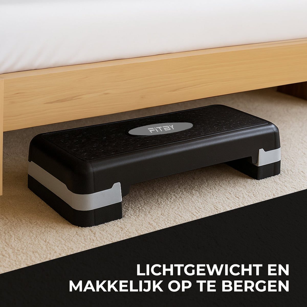 Aerobic Step Zwart-Grijs