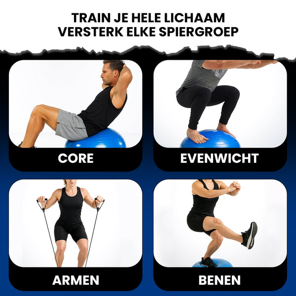 Balansbal 60cm Blauw