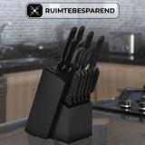 Messenset 14 Delig Zwart