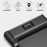 Loopband - Handmatige hellingshoek - Zwart Oranje