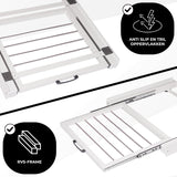 Wasmachine-droger Tussenstuk Wit