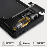 Loopband - Handmatige hellingshoek - Zwart Oranje