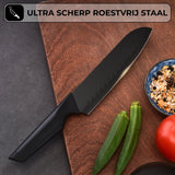 Messenset 14 Delig Zwart