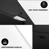 Bayt Prullenbak 60 Liter - 2 Compartimenten - Zwart