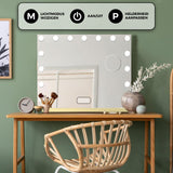 Bayt Hollywood Spiegel - 58x64cm - Goud