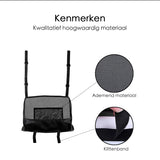 Auto Organizer - Autostoel & Achterbank - 40 x 17,5 cm - Zwart
