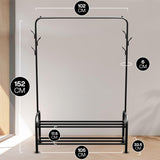 Kledingrek met Schoenenrek