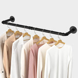 Kledingstang Muur Zwart