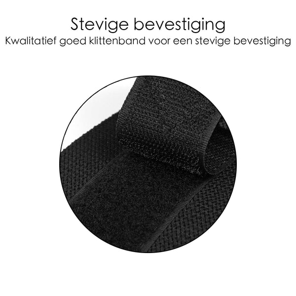 Fitness - Crossfit Polsband - Polsbandage Wrist Support Wraps - Pols Bandage Band - Set Van 2 Stuks - Zwart-Grijs