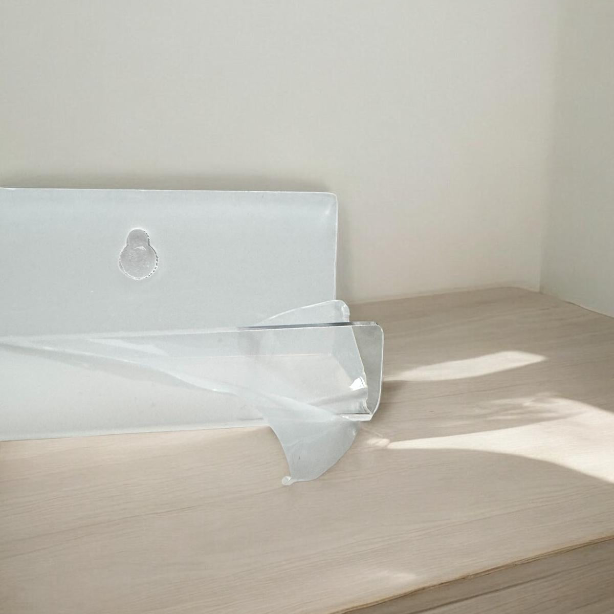 LP houder - 6 stuks - Transparant - Houder voorLP's - LP organizer voor aan de Muur