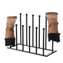 Laarzenrek - Zwart - 73 x 25 x 44,5 cm - Opbergen van 6 paar Laarzen of Schoenen - Laarzenrek voor Binnen en Buiten