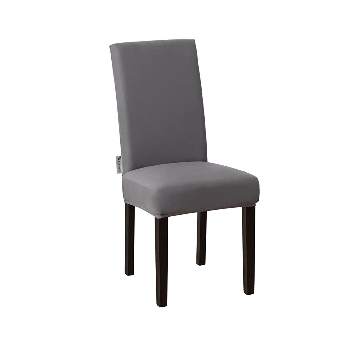 Stoelhoezen - Eetkamerstoel Hoes - 6 Stuks - Grijs - Bescherm stijlvol je stoelen