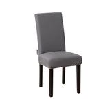Stoelhoezen - Eetkamerstoel Hoes - 6 Stuks - Grijs - Bescherm stijlvol je stoelen