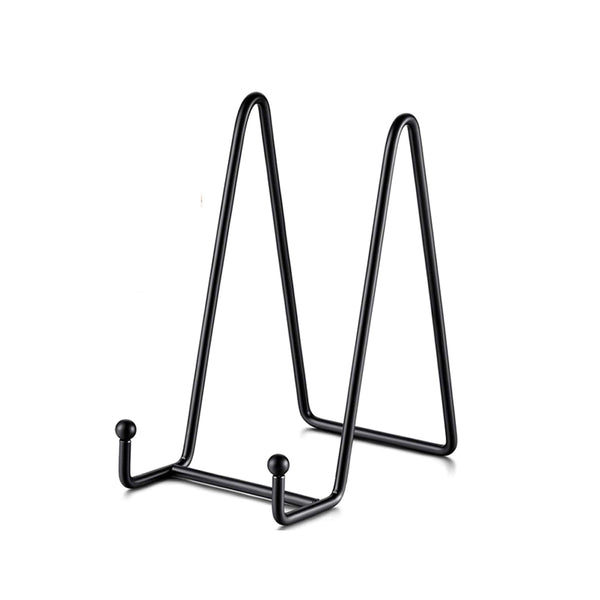 Bordenstandaard - Zwart - 2 Stuks - Bordenrek - Bordenstandaard voor Sierborden - Borden Display Standaard