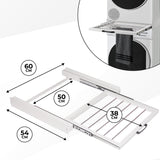 Wasmachine-droger Tussenstuk Wit