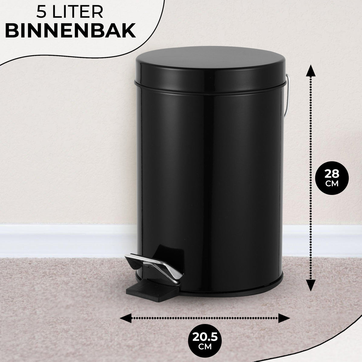 Prullenbak Met Pedaal