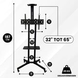 Verrijdbare TV-standaard