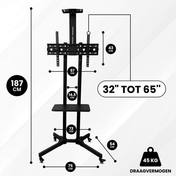 Verrijdbare TV-standaard