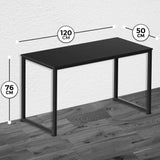 Bayt Bureau - 120x50x76 cm - Zwart