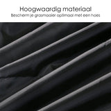 Grasmaaierhoes - Universeel - Waterdicht - UV-werend - Zwart