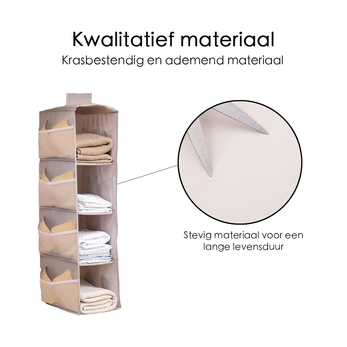 Kast Organizer - Hangende Opberger - 12 Vakken - Textiel