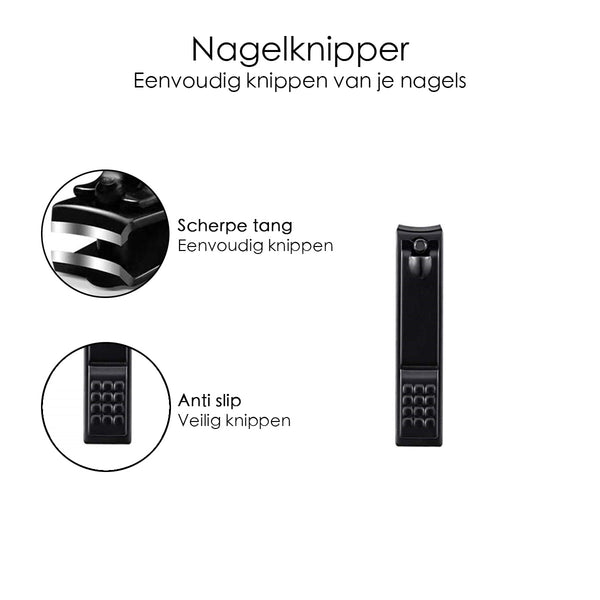 Pedicureset met Nageltang - 8-delige set - Pedicure Set - Pedicuresets - Pedicureset Professioneel - Manicureset - Pedicureset Voeten