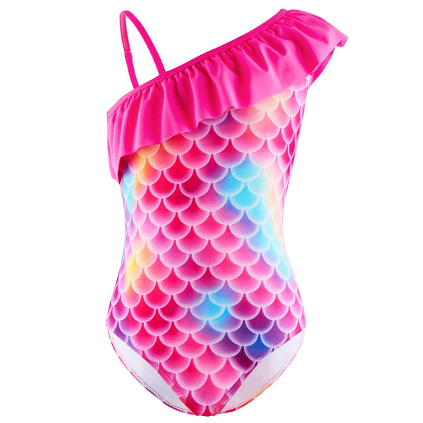 Mermaid Badpak Roze Meisjes