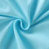 Comfortabele Prinsessenjurk voor Kinderen T-shirt Stof Licht Blauw