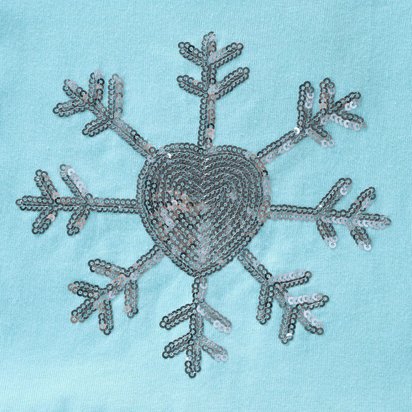 Comfortabele Prinsessenjurk voor Kinderen T-shirt Stof Licht Blauw