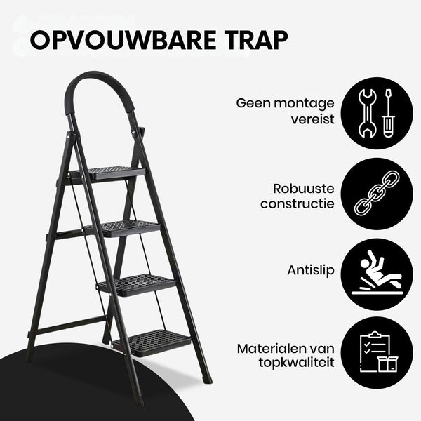 Huishoudtrap Zwart