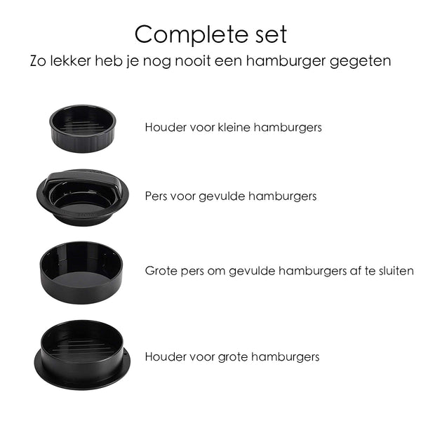 Hamburgerpers - Burgermaker - Hamburger Vormer