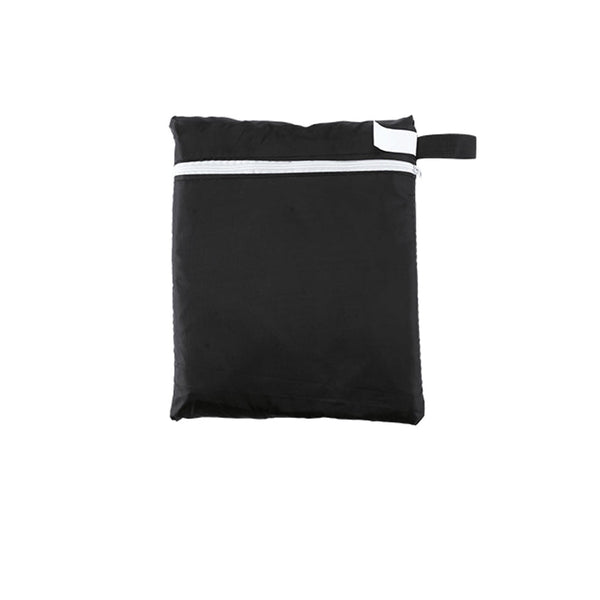 Beschermhoes voor tuinmeubelen - 213 x 132 x 74 cm - Zwart - Waterdicht - Afdekhoes