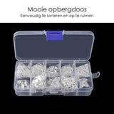 Sieraden Maken Starter Set - Zilver - DIY Zelf Sieraden - 850-delig