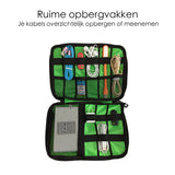 Kabel Organiser Tas - Kabeltas - Zwart - Elektronica & Accessoires Organizer Tas Deluxe
