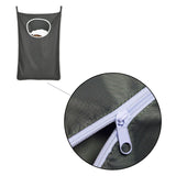 Wasmand Hangend - 2 Stuks - Zwart - 120 Liter - Hangende Opvouwbare Waszak