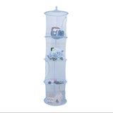 Hangende Opberger - Kinderkamer - Opvouwbaar - 4 Vakken - Blauw