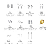 Sieraden Maken Starter Set - Zilver - DIY Zelf Sieraden - 850-delig