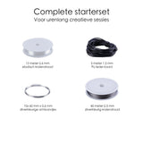 Sieraden Maken Starter Set - Zilver - DIY Zelf Sieraden - 850-delig