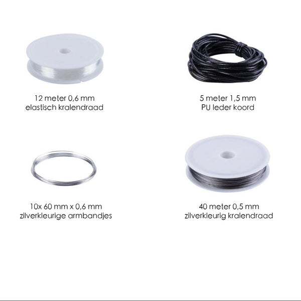 Sieraden Maken Starter Set - Zilver - DIY Zelf Sieraden - 850-delig
