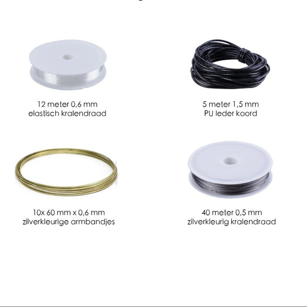 Sieraden Maken Starter Set - Goud - DIY Zelf Sieraden - 850-delig